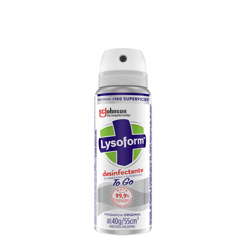 Lysoform® Aerosol Desinfectante para llevar